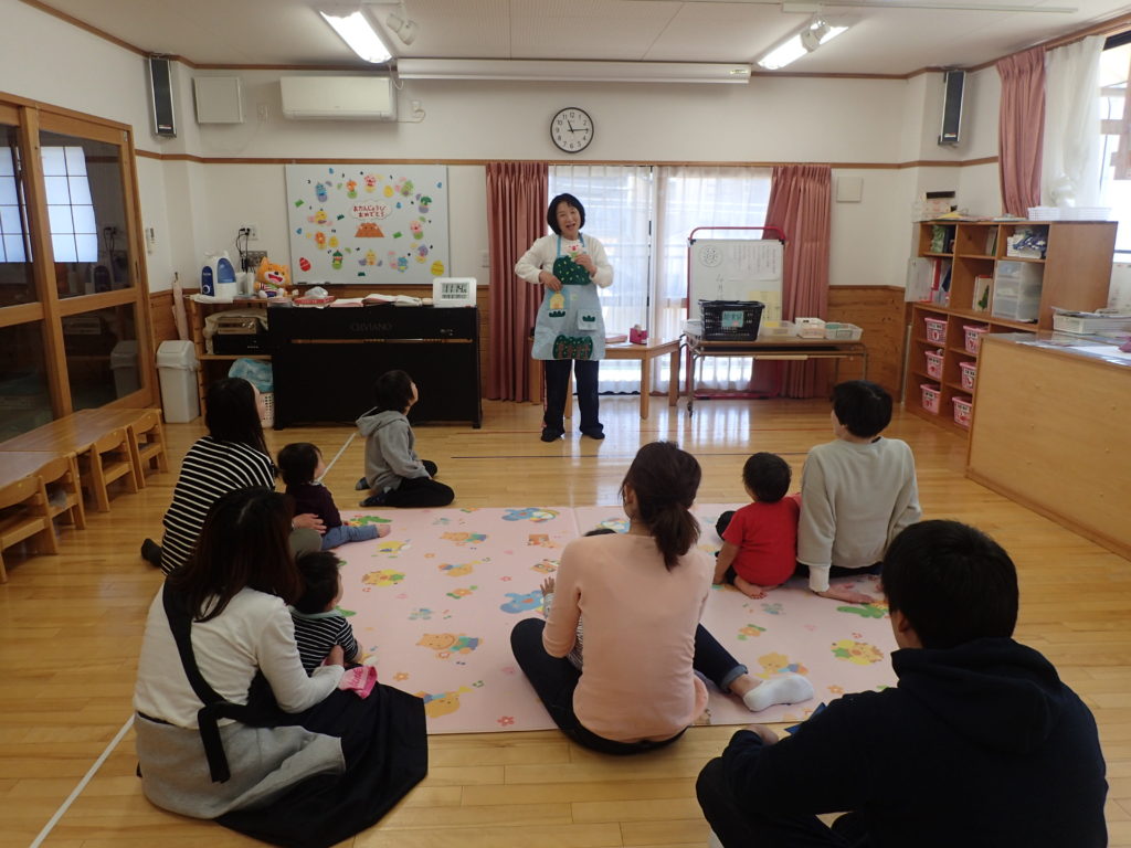 西京区こぐま上野保育園　子育て支援事業のお知らせ 1月開催分 空いていますよ！